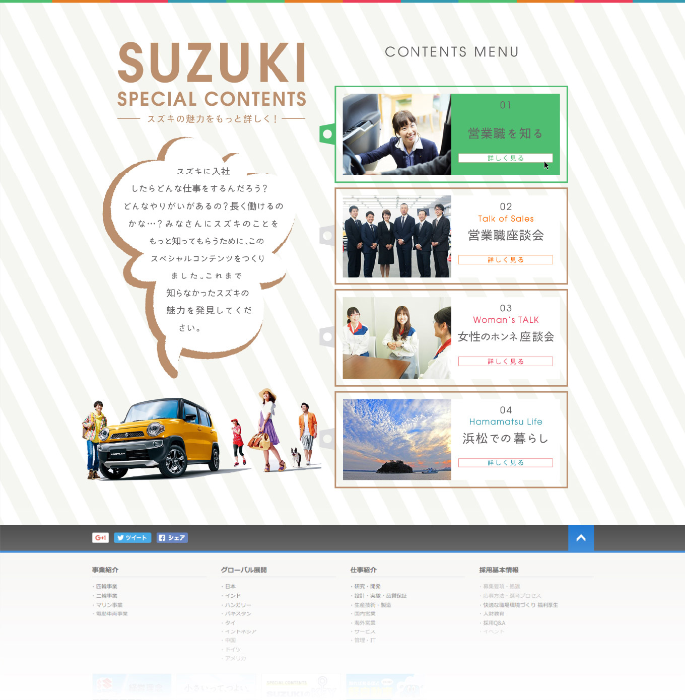 SUZUKI MOTOR CORPORATION. ｜ chi-chi inc. 